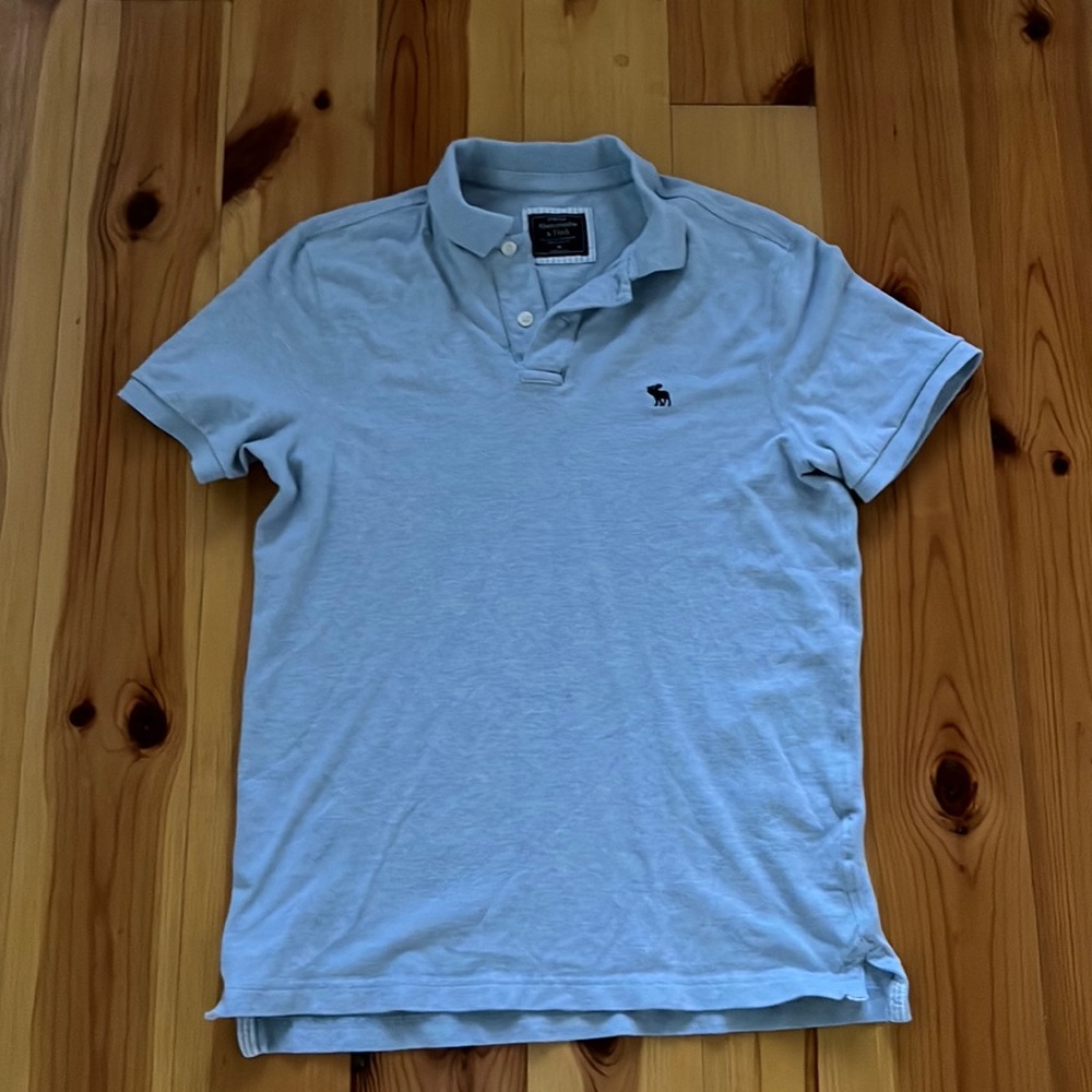 Light blue Abercrombie and Fitch Polo